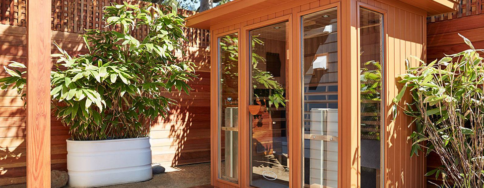 Clearlight-Infrared-Home-Sauna-in-Backyard