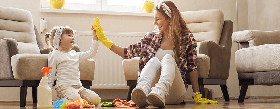 Mother-and-Daughter-Spring-Cleaning-Together