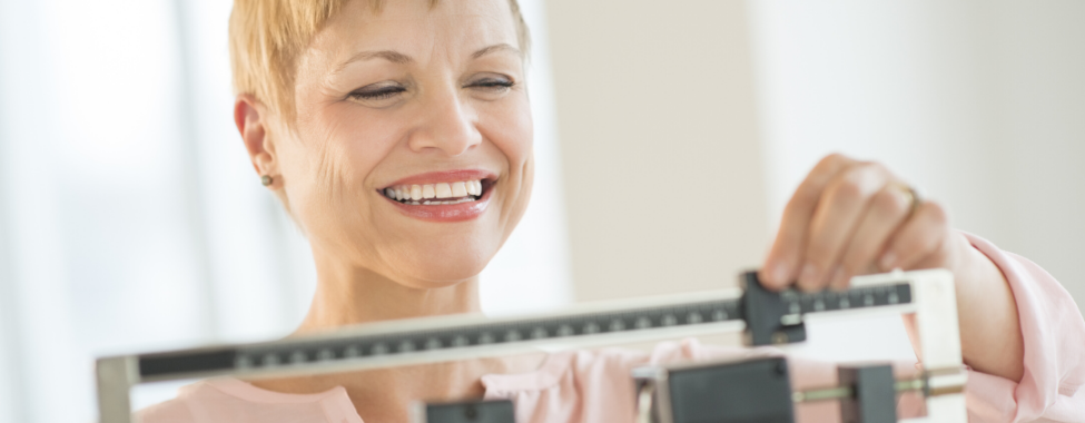 Woman-Checking-Healthy-Weight-During-Menopause